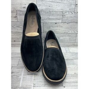 Clarks Collection Shoes Womens Size 9 Suede Slip On Loafers Ultimate Comfort